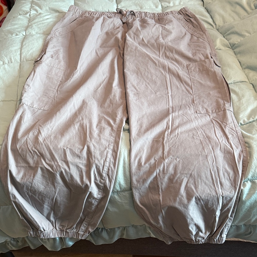 Men's Grey Cargo Pants
